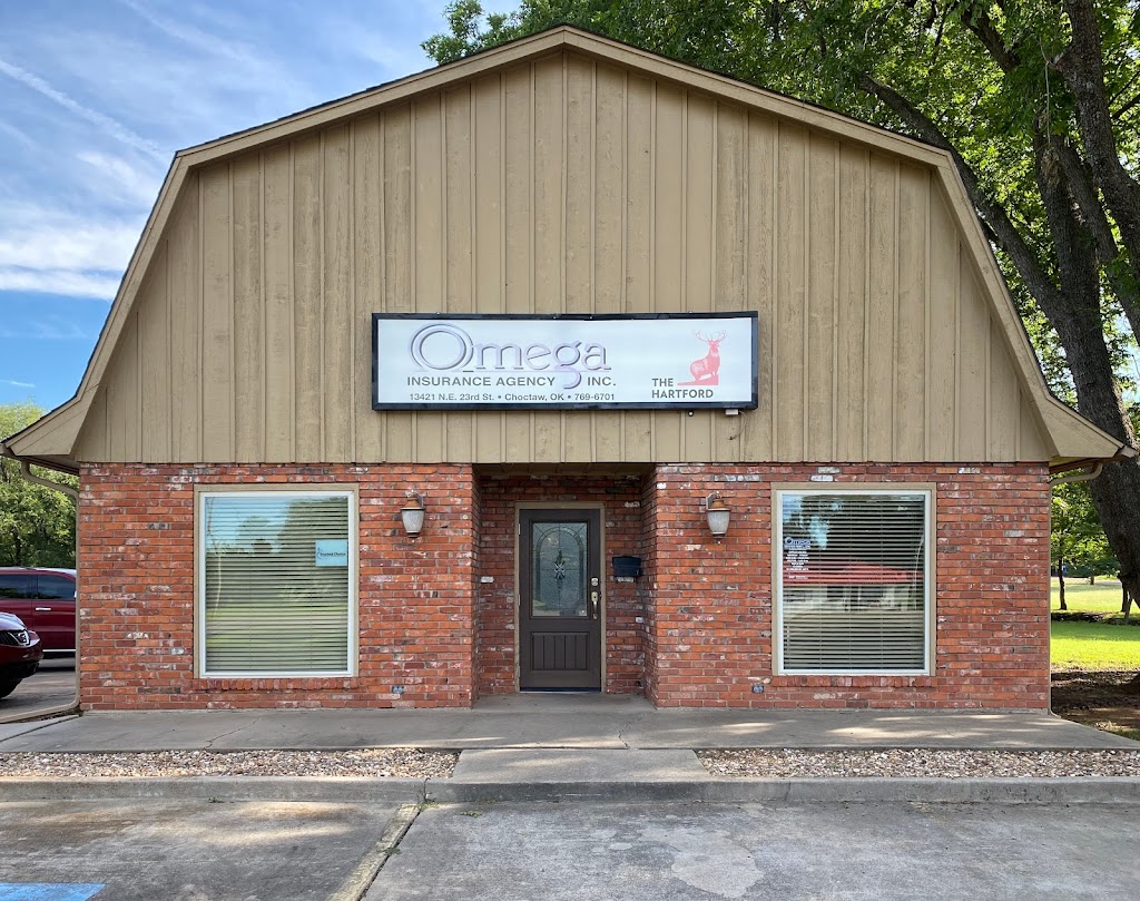 Omega Insurance Inc | 13421 NE 23rd St, Choctaw, OK 73020, USA | Phone: (405) 769-6701