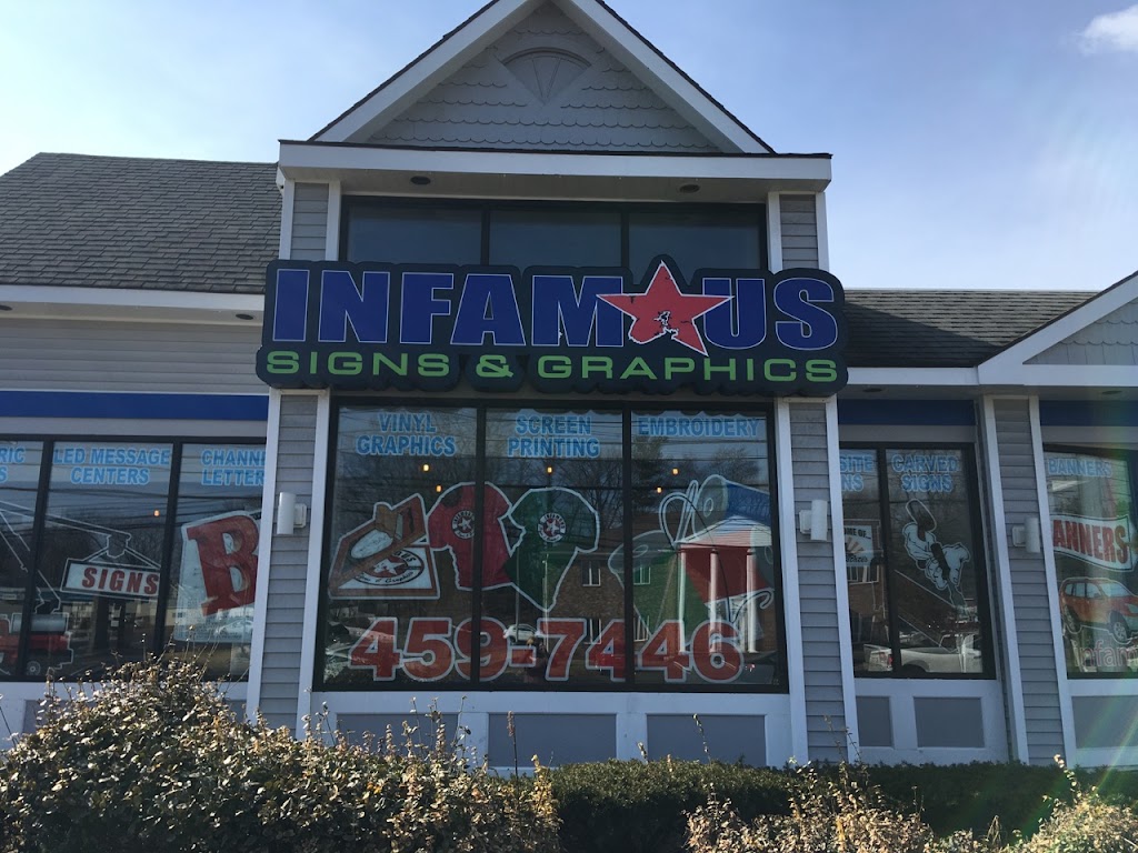 Infamous Signs & Graphics | 1706 Central Ave, Albany, NY 12205, USA | Phone: (518) 459-7446