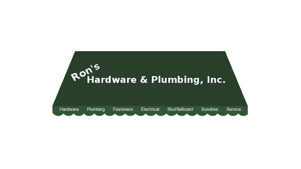 Rons Hardware & Plumbing Inc | 160 W Graves Ave, Orange City, FL 32763, USA | Phone: (386) 775-2794