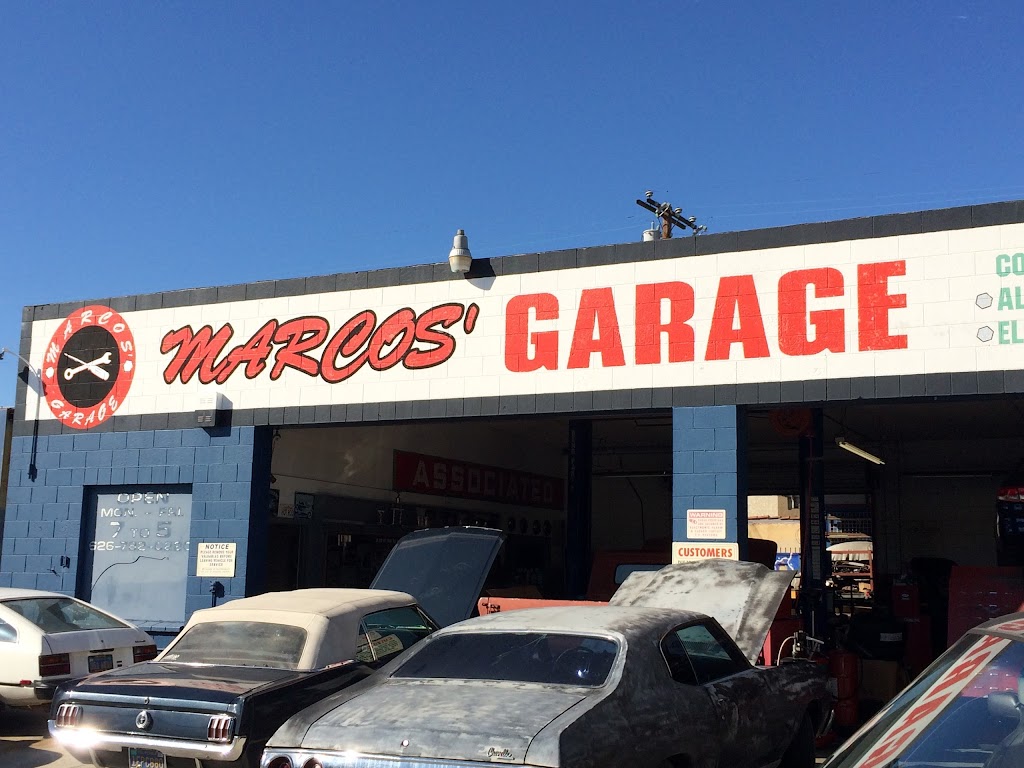 Marcos Garage | 2889 W Valley Blvd, Alhambra, CA 91803, USA | Phone: (626) 782-0220