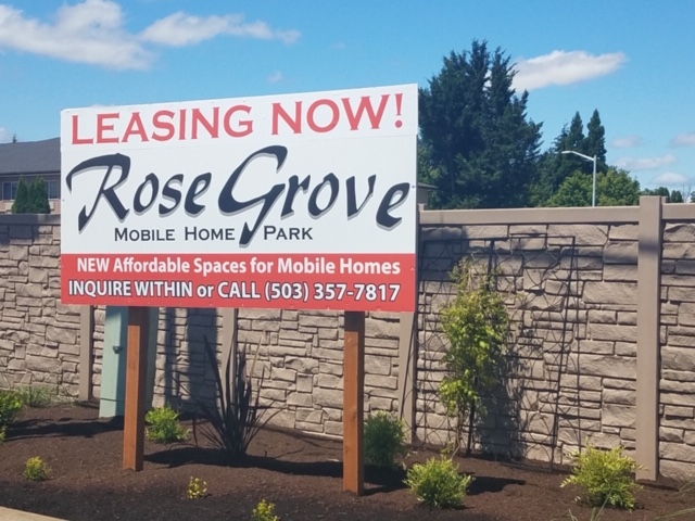 Rose Grove Mobile Home Community | 3839 Pacific Ave Unit 225, Forest Grove, OR 97116, USA | Phone: (503) 357-7817