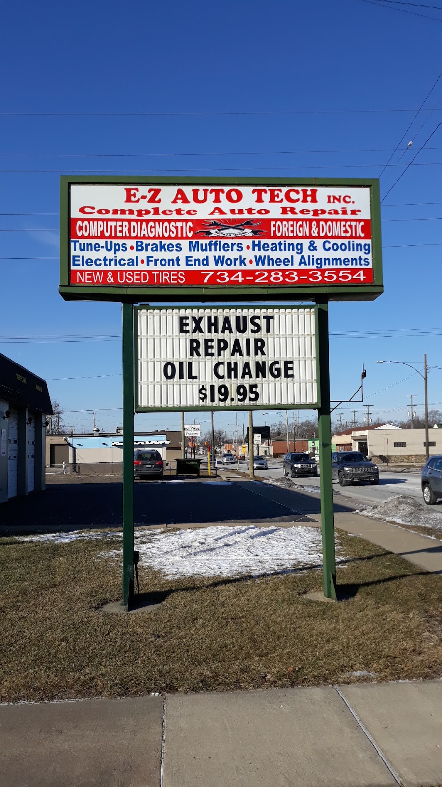 E-Z Auto Tech | 901 Ford Ave, Wyandotte, MI 48192, USA | Phone: (734) 283-3554