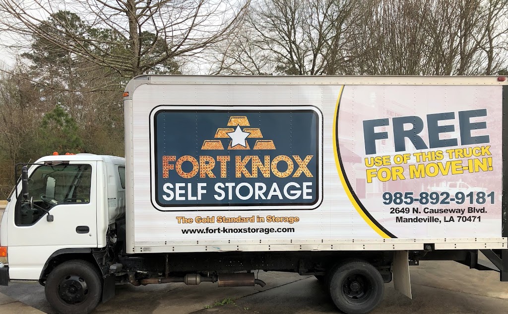 Fort Knox Self Storage | 2649 N Causeway Blvd, Mandeville, LA 70471, USA | Phone: (985) 892-9181