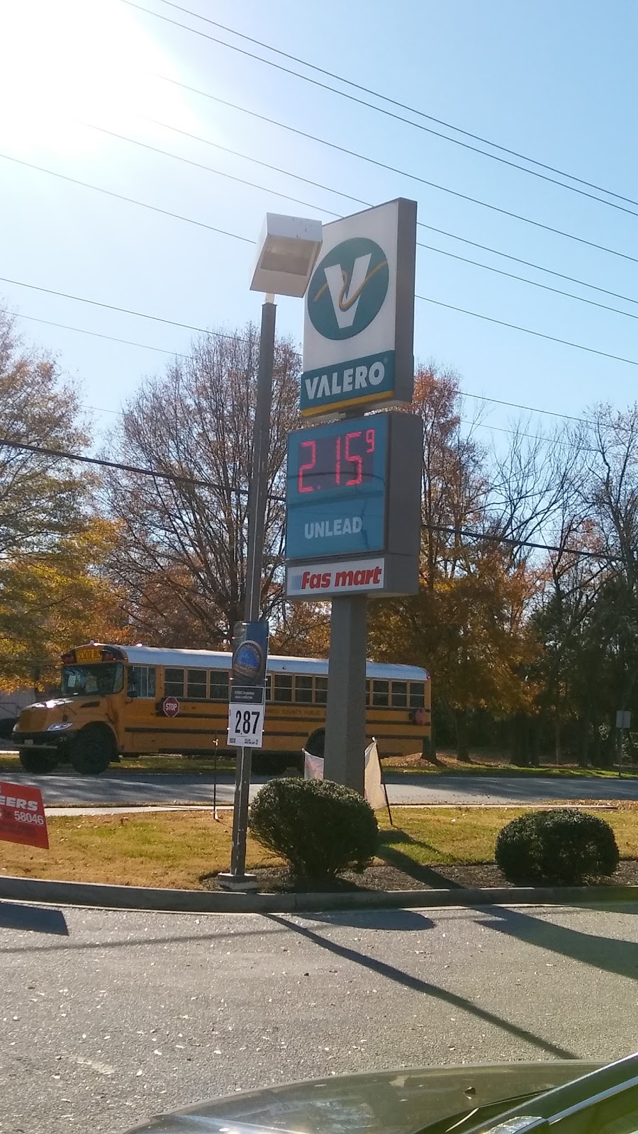 Fas Mart Valero Gas | 3050 Williamsburg Rd, Richmond, VA 23231, USA | Phone: (804) 652-2900