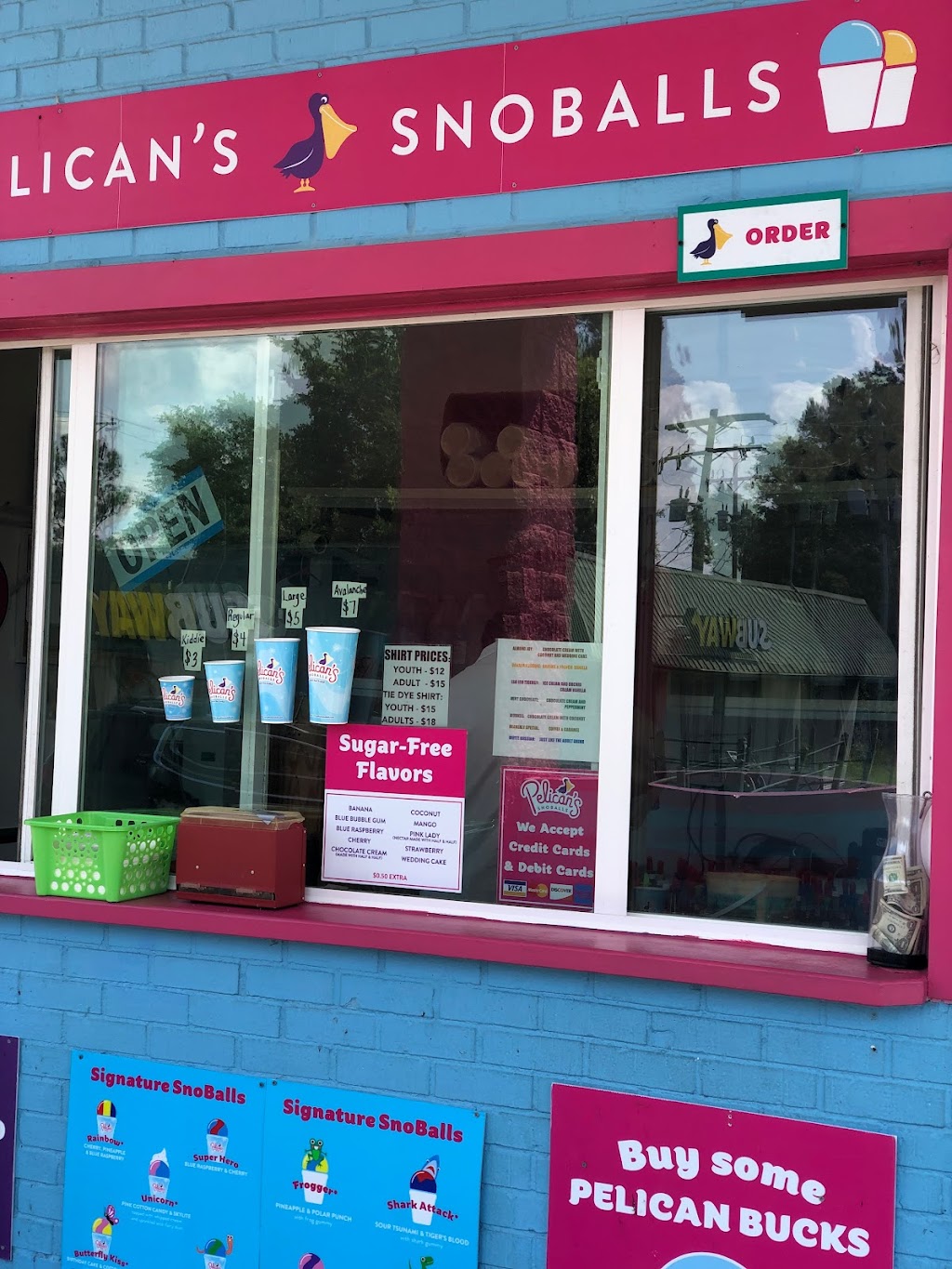 Pelicans Snoballs - Diamondhead | 4311 Gex Rd, Diamondhead, MS 39525, USA | Phone: (985) 788-7281