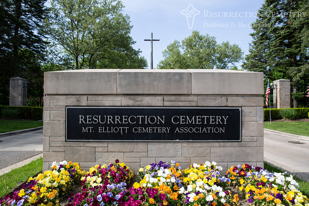 Resurrection Cemetery | 18201 Clinton River Rd, Clinton Twp, MI 48038, USA | Phone: (586) 286-9020