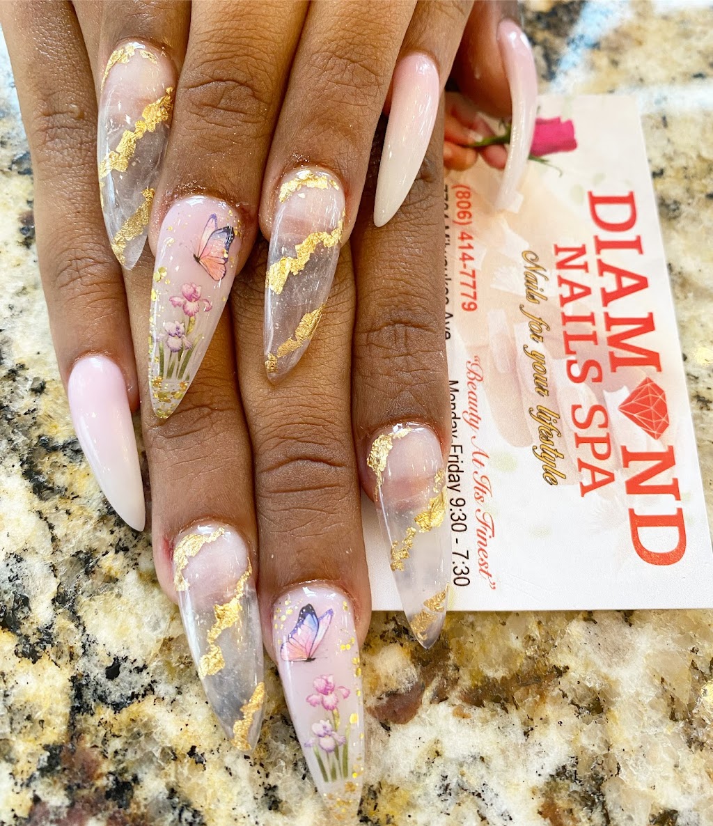 Diamond Nails Spa | 7704 Milwaukee Ave, Lubbock, TX 79424, USA | Phone: (806) 414-7779