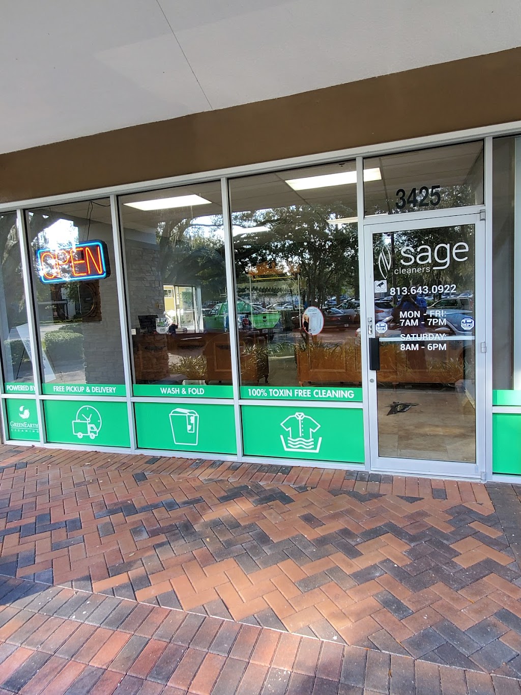 Sage Cleaners | 3425 Lithia Pinecrest Rd, Valrico, FL 33596, USA | Phone: (813) 519-6805