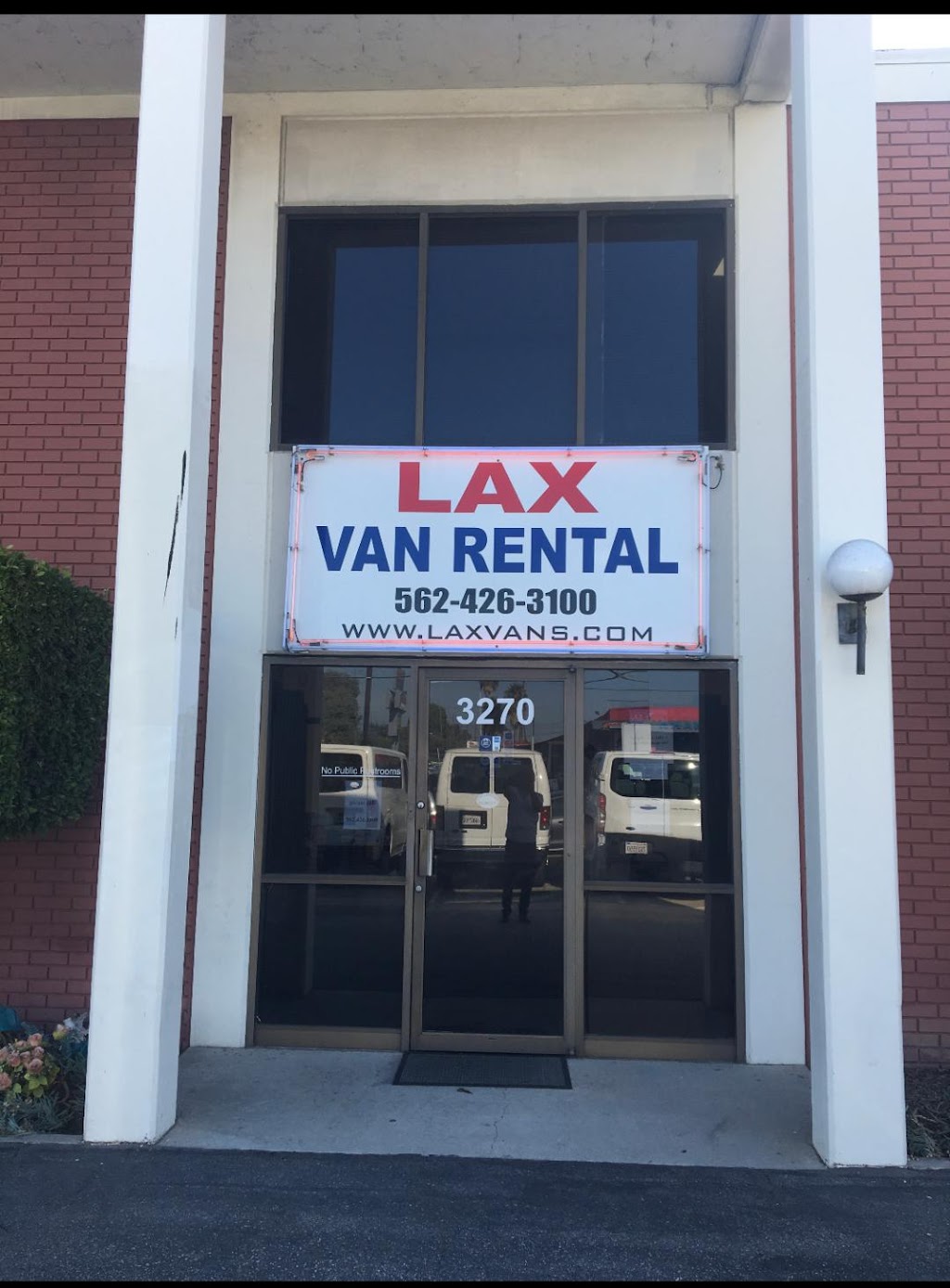 Lax Van Rental | 3270 Cherry Ave, Long Beach, CA 90807, USA | Phone: (562) 426-3100