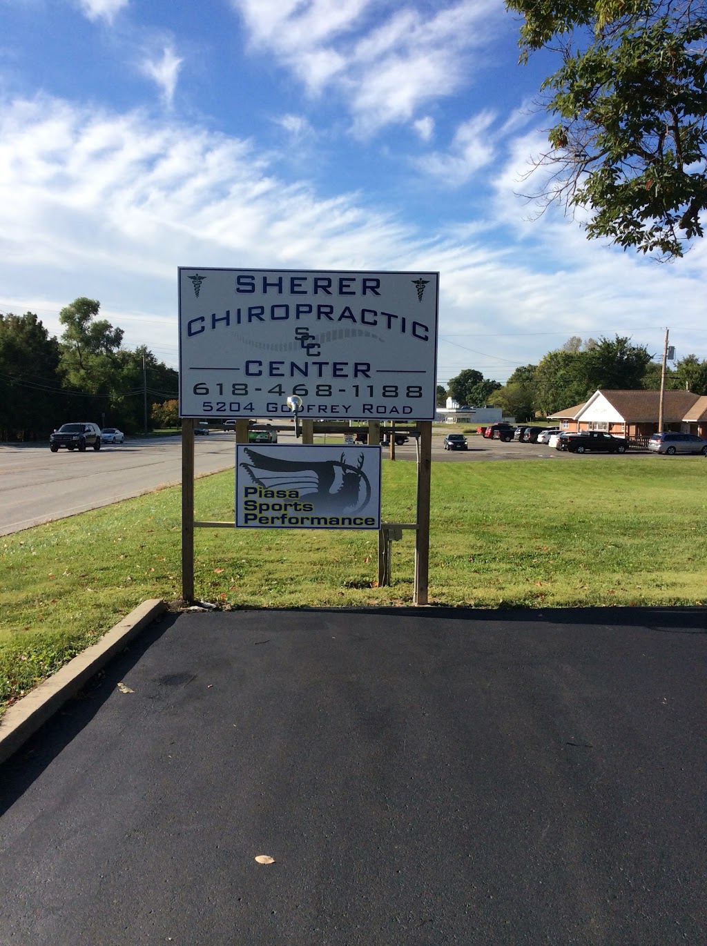 Sherer Chiropractic Center - Godfrey | 5204 Godfrey Rd, Godfrey, IL 62035 | Phone: (618) 468-1188