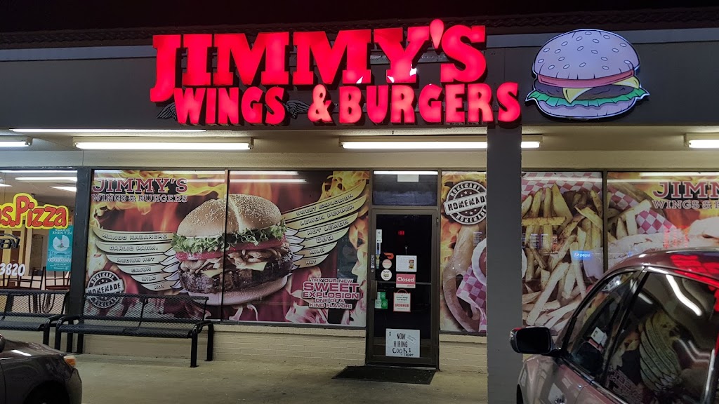 Jimmys Wings and Burgers | 401 N Hwy 77 suite 2, Waxahachie, TX 75165, USA | Phone: (214) 903-7449