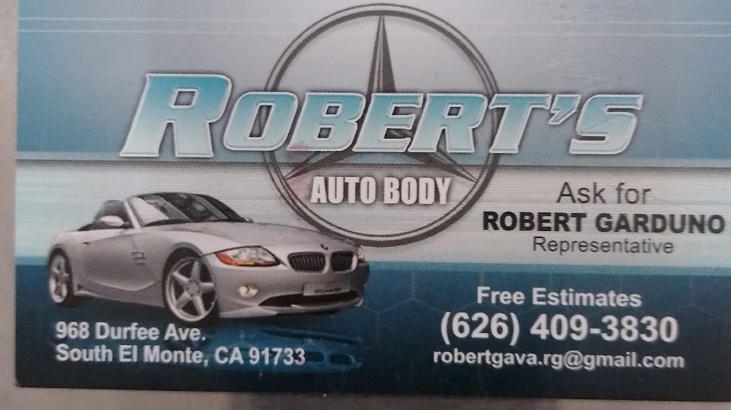 ROBERTS AUTO BODY | 968 Durfee Ave, South El Monte, CA 91733 | Phone: (626) 409-3830