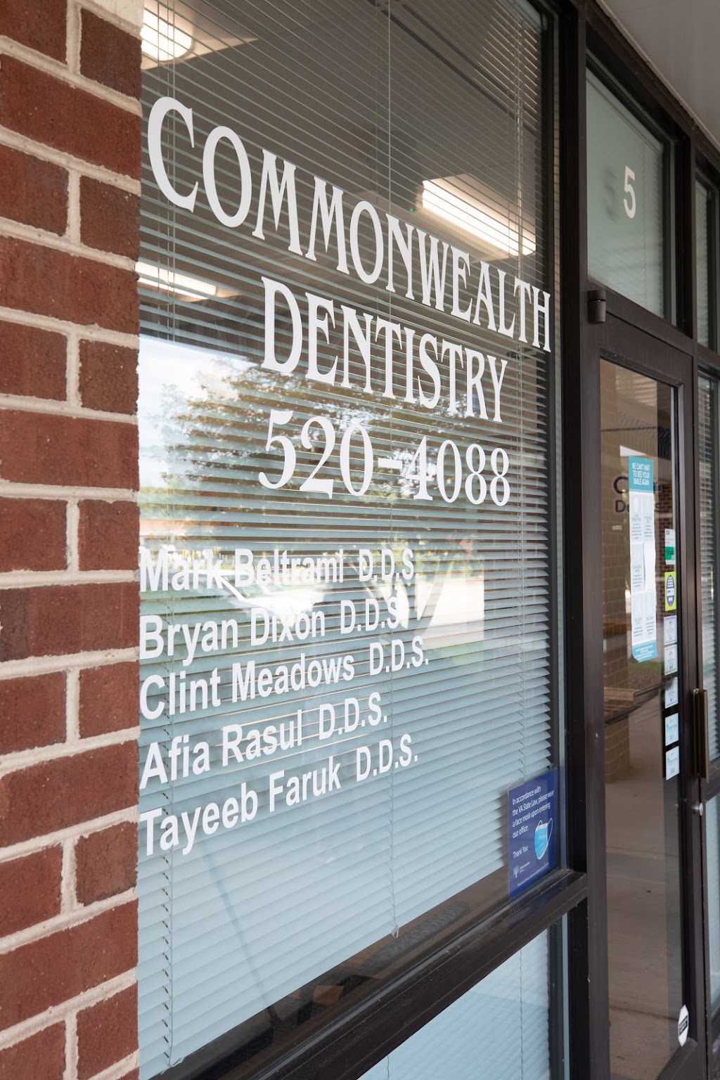 Commonwealth Dentistry Colonial Heights | 456 Charles H Dimmock Pkwy, Colonial Heights, VA 23834, USA | Phone: (804) 520-4088