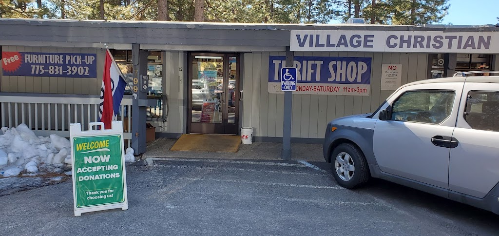 Village Christian Thrift Shop | 799 Southwood Blvd, Incline Village, NV 89451, USA | Phone: (775) 831-3902