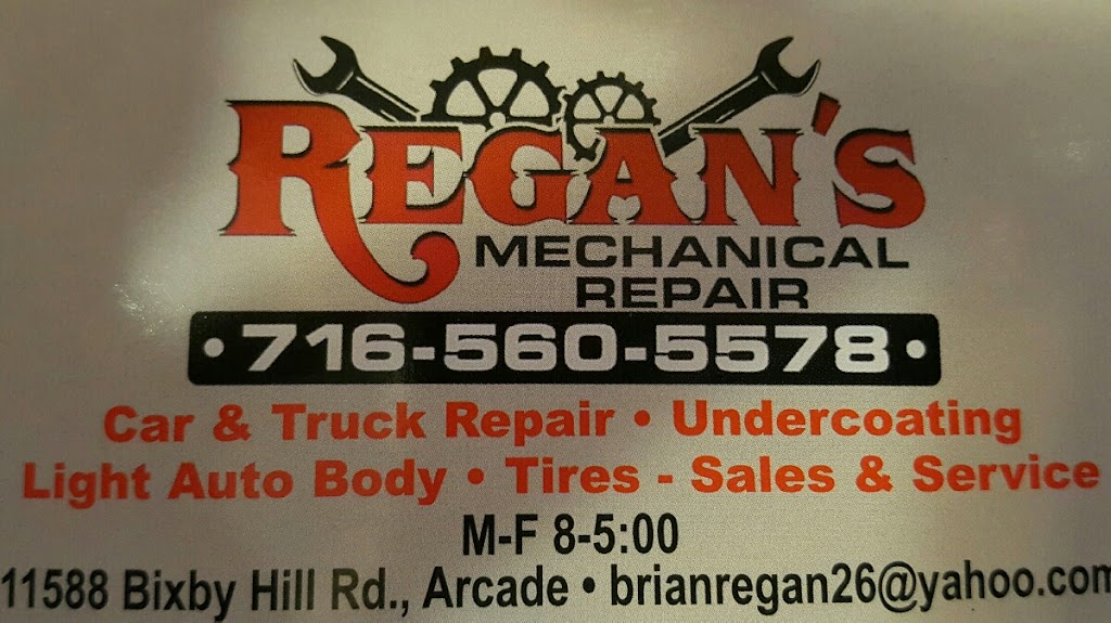 Regan Mechanical Repair | 11588 Bixby Hill Rd, Arcade, NY 14009, USA | Phone: (716) 560-5578