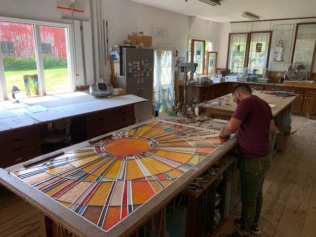 Sunsmith Stained Glassworks | 1905 E Romeo Rd, Leonard, MI 48367, USA | Phone: (586) 336-1985