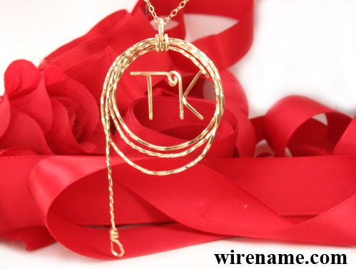 Wire Name Jewelry | 589 Charing Cross Rd, Elk Grove Village, IL 60007, USA | Phone: (847) 312-2439