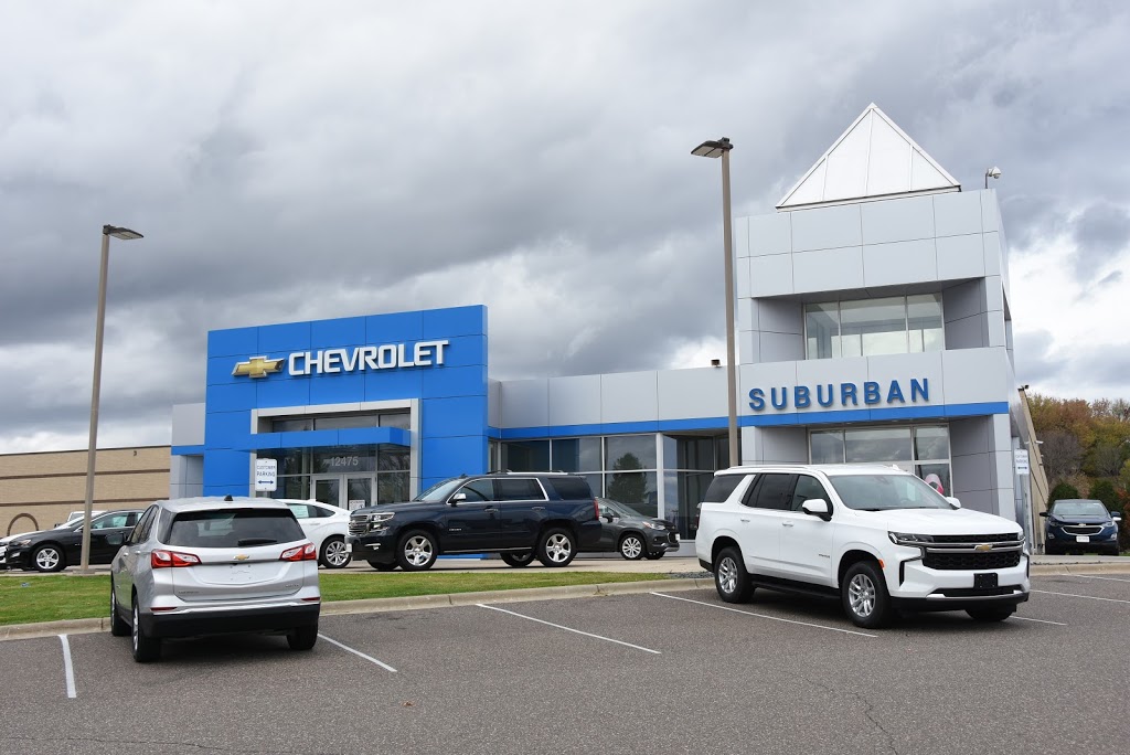 Suburban Chevrolet | 12475 Plaza Dr, Eden Prairie, MN 55344 | Phone: (952) 388-0061