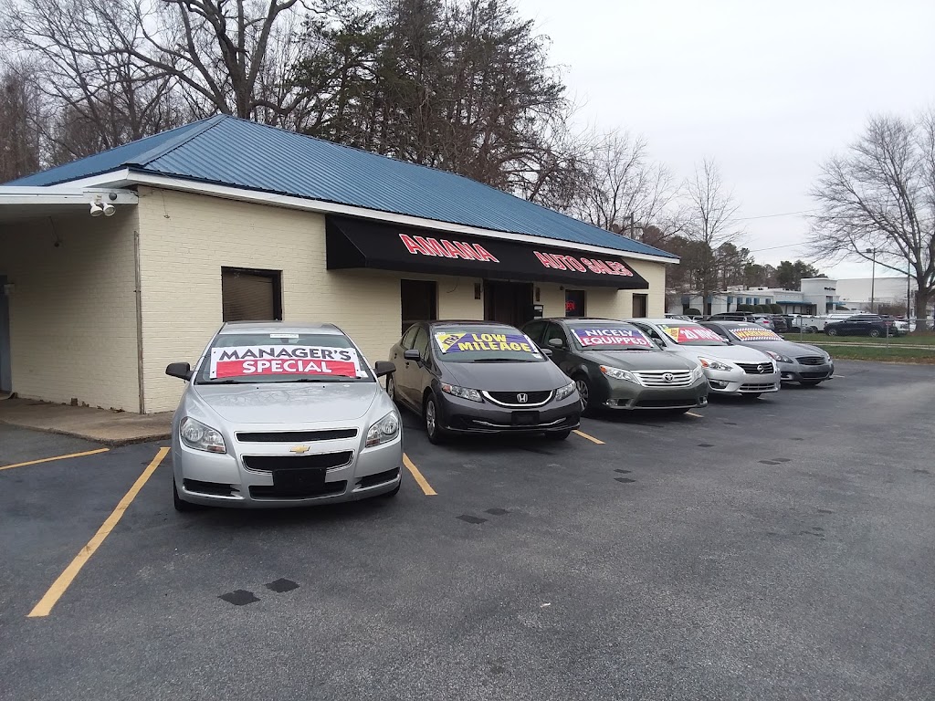 Amana Auto Sales | 3818 Patterson St, Greensboro, NC 27407, USA | Phone: (336) 299-8203