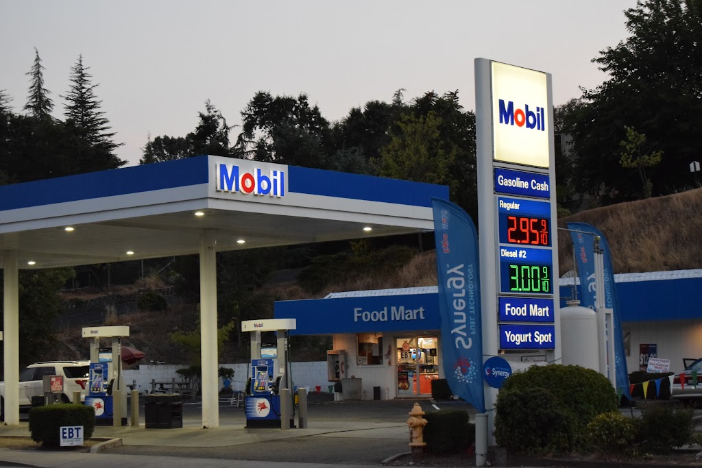 Mobil & The Yogurt Spot | 326 E St Charles St, San Andreas, CA 95249, USA | Phone: (209) 754-9020