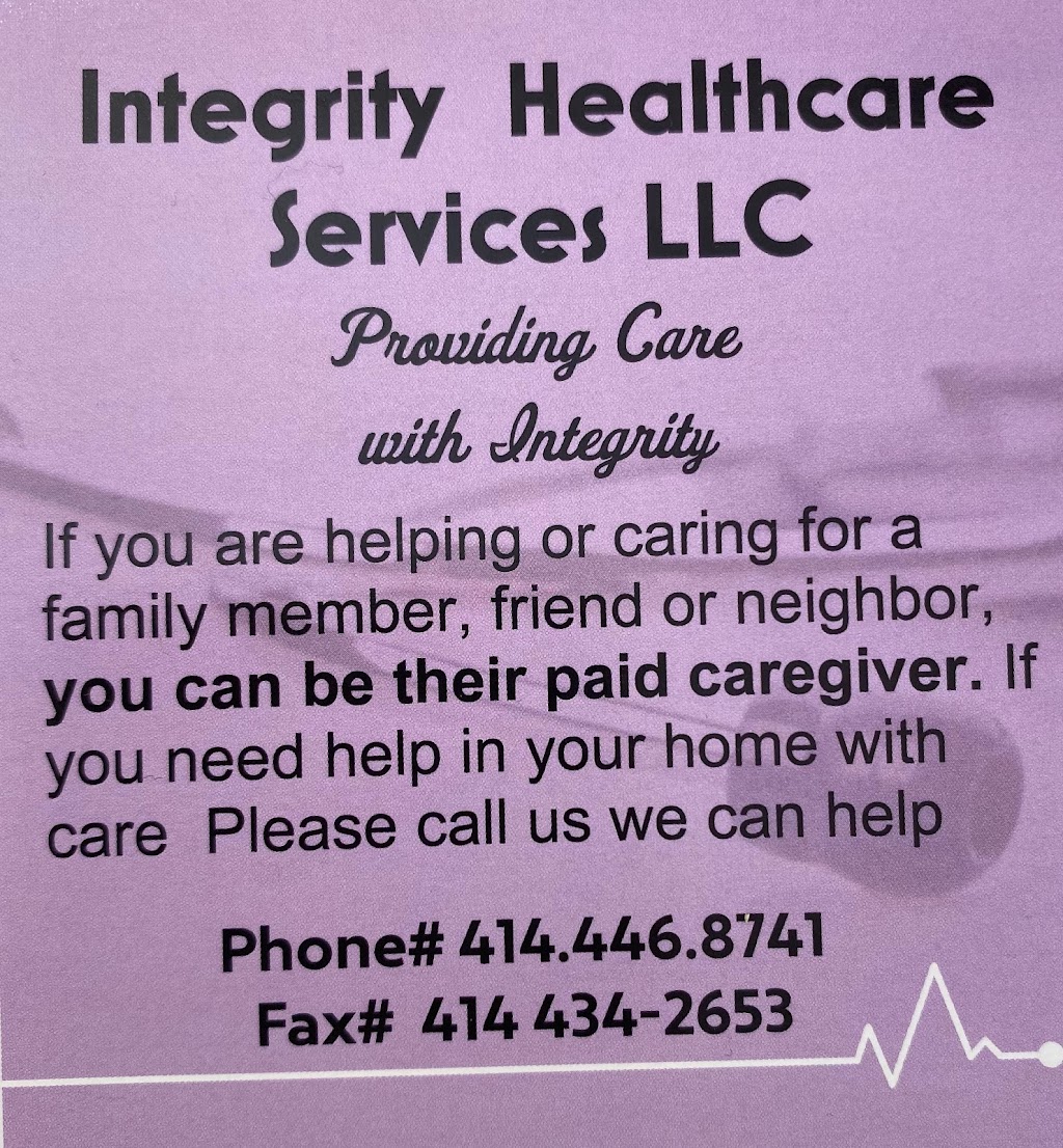 Integrity Healthcare Services LLC | 6211 N 105th St, Milwaukee, WI 53225, USA | Phone: (414) 446-8741