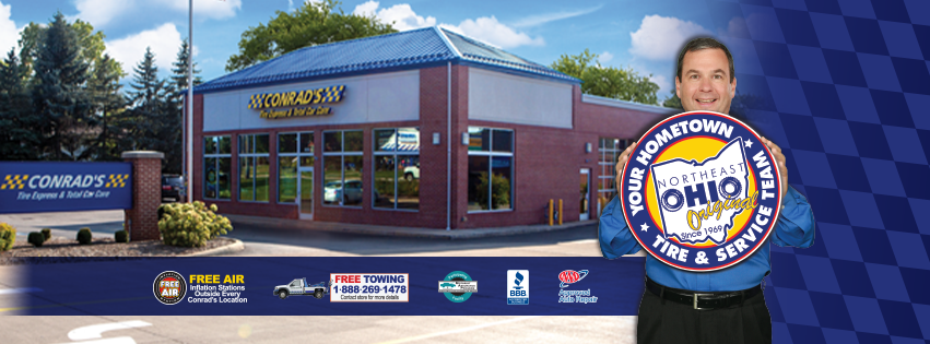 Conrads Tire Express & Total Car Care | 10211 Liberty Rd, Twinsburg, OH 44087, USA | Phone: (330) 998-6710