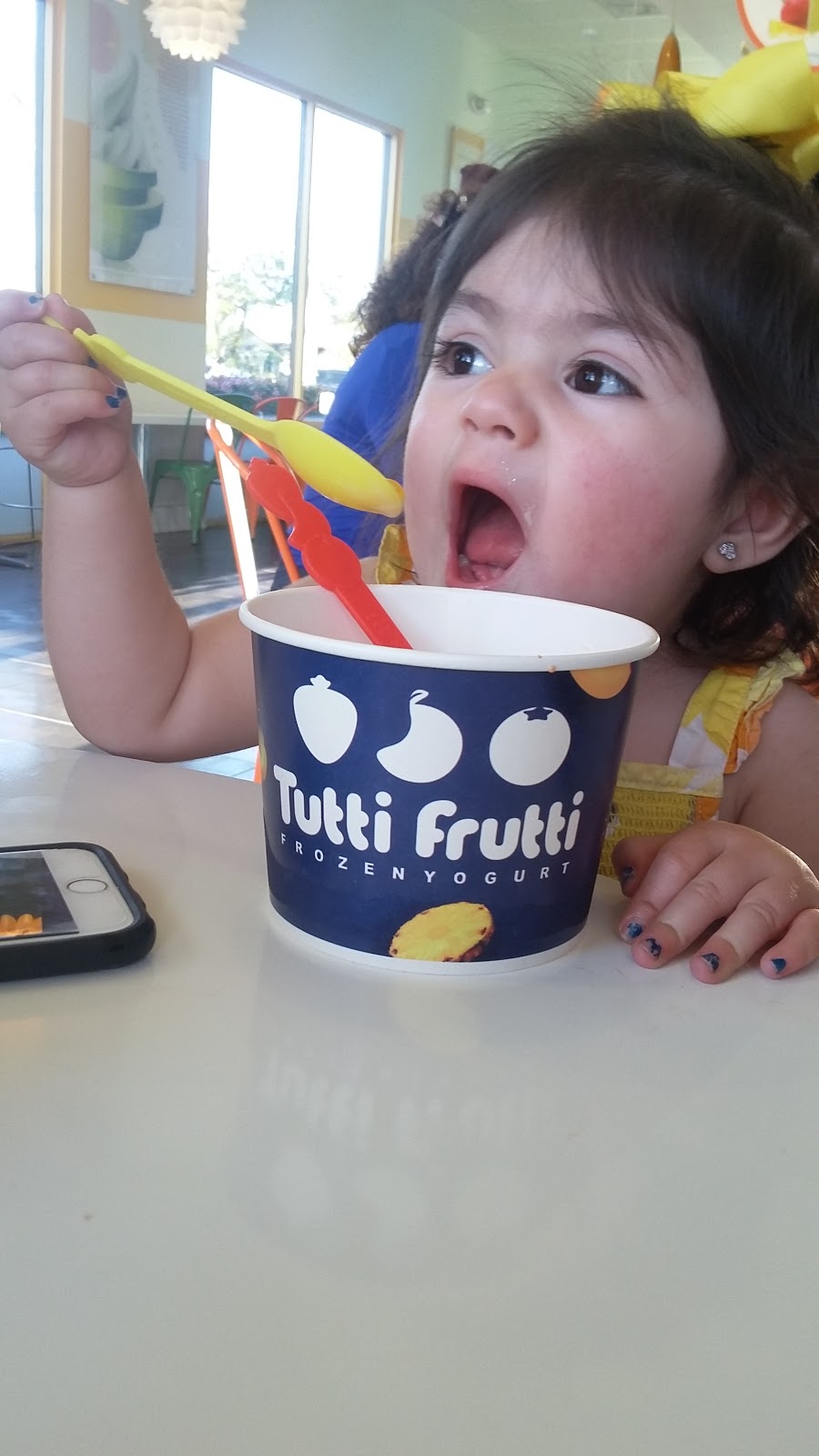 Tutti Frutti Frozen Yogurt | 1702 N Bristol St #G, Santa Ana, CA 92706, USA | Phone: (714) 953-7500