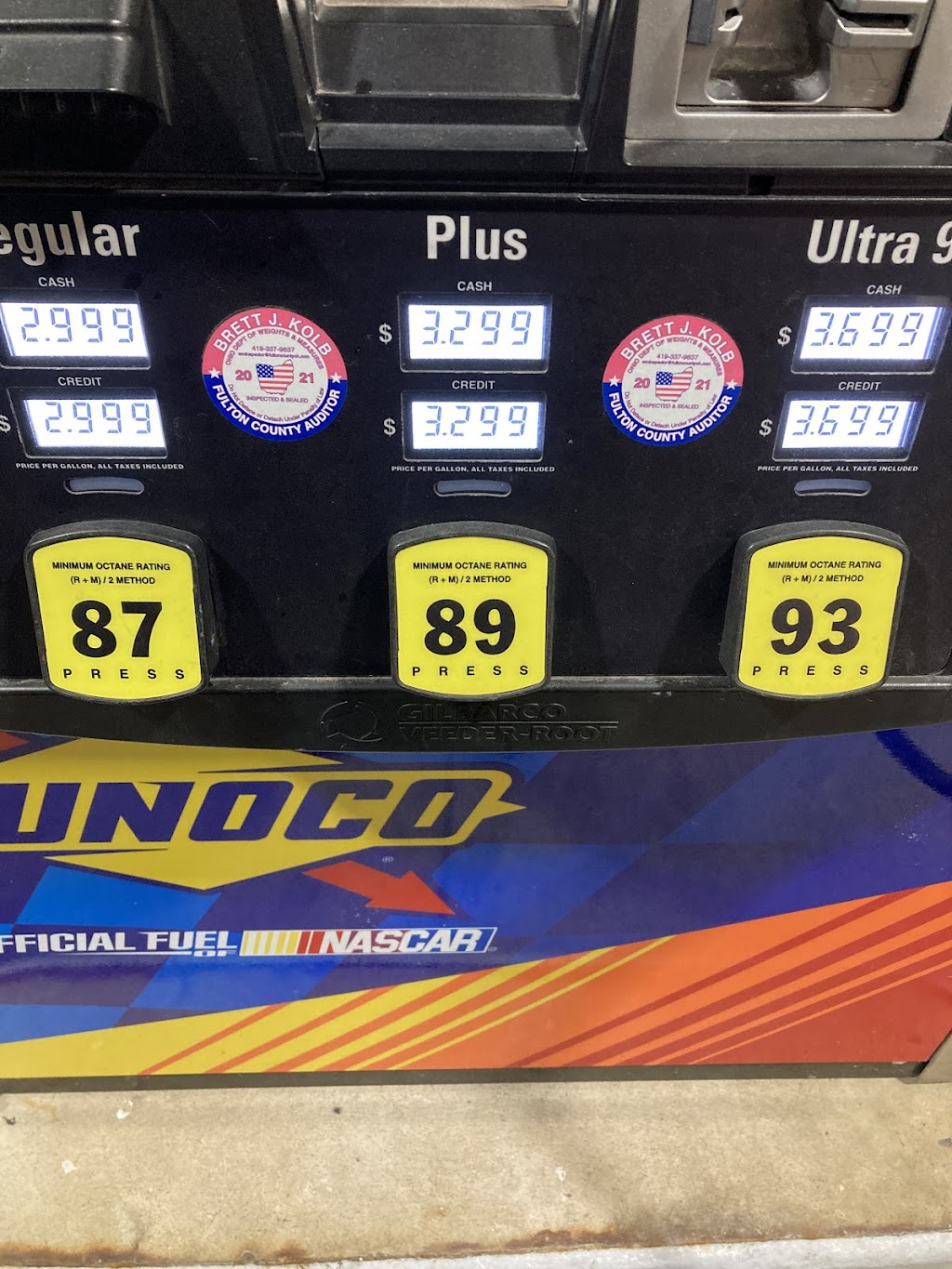 Sunoco Gas Station | 102 E Airport Hwy, Swanton, OH 43558, USA | Phone: (419) 826-2501
