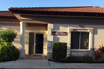 First Option Physical Therapy | 200 Capri Isles Blvd Unit #1-C, Venice, FL 34292, USA | Phone: (941) 486-8126