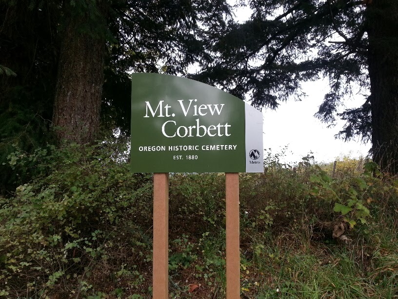 Mt. View Corbett Cemetery | SE Smith Rd, Corbett, OR 97019 | Phone: (503) 797-1709