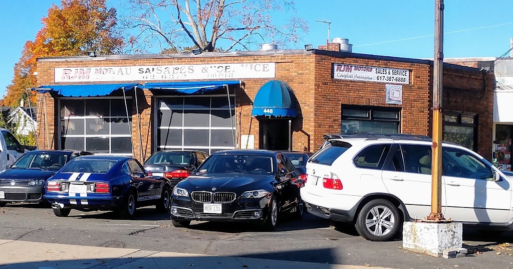 RJM Motors Sales & Services | 448 Franklin St, Melrose, MA 02176, USA | Phone: (617) 387-6888