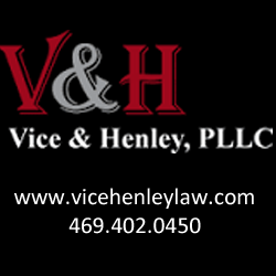 Vice & Henley, PLLC | 5368 TX-276 West, Royse City, TX 75189, USA | Phone: (469) 402-0450