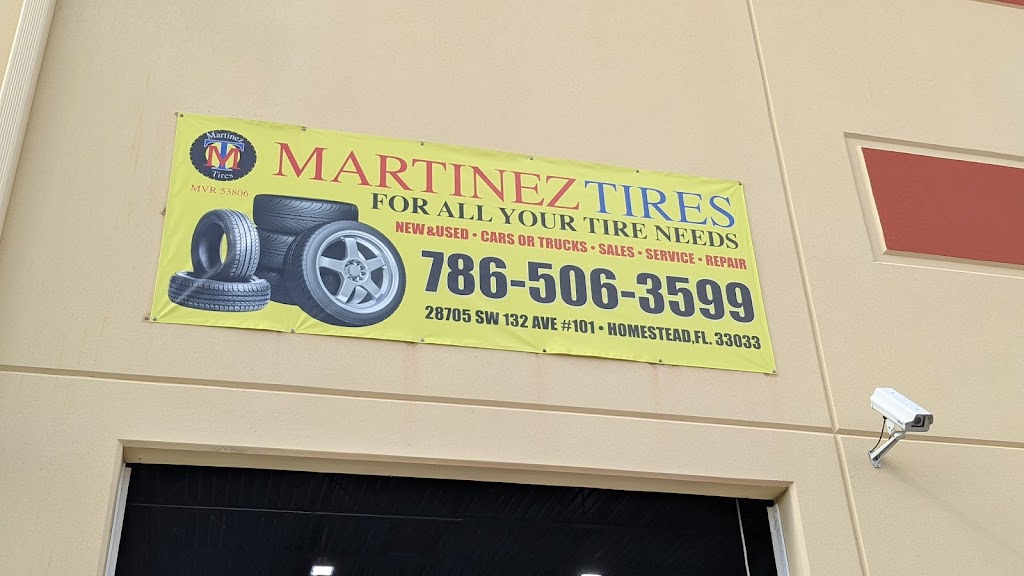 Martinez Tires | 28705 SW 132nd Ave, Homestead, FL 33033, USA | Phone: (786) 827-1650