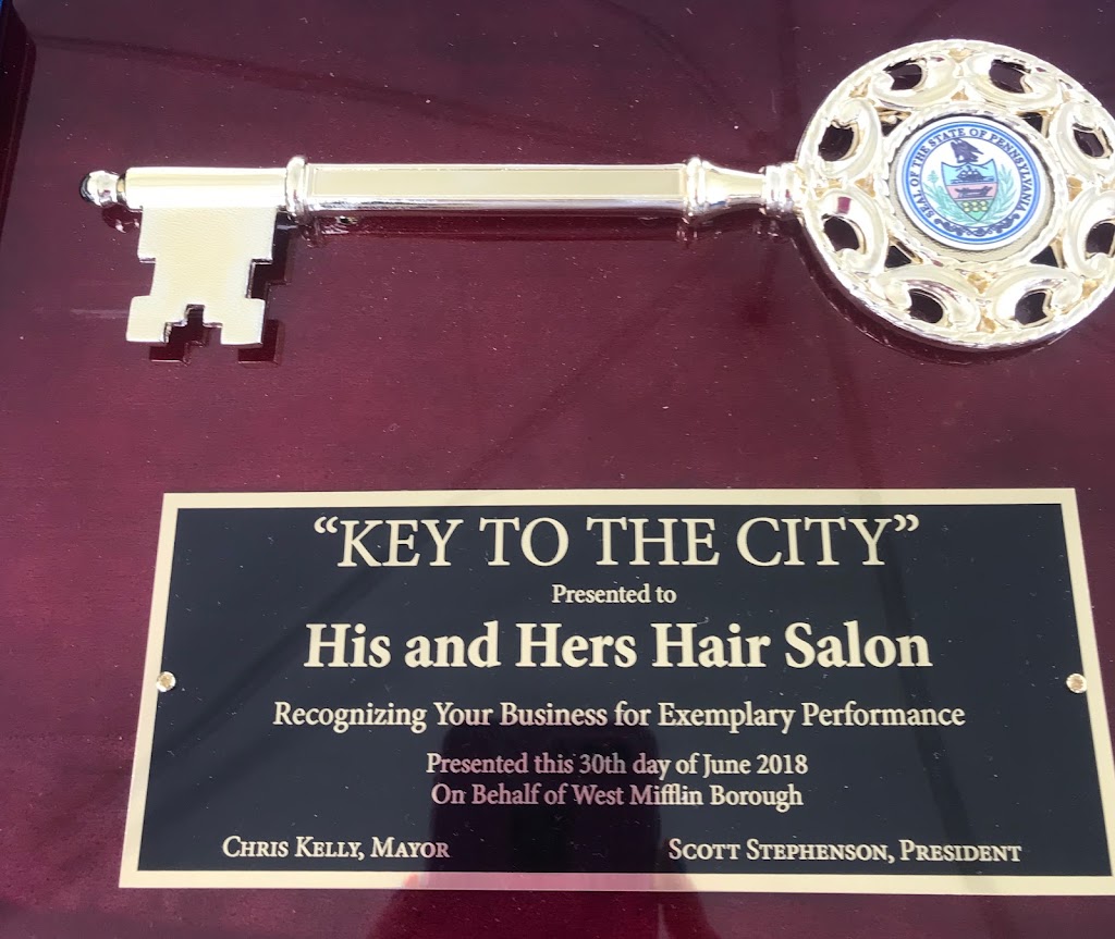 His & Hers Hair Salon | 499 Taft Ave, West Mifflin, PA 15122, USA | Phone: (412) 818-6917