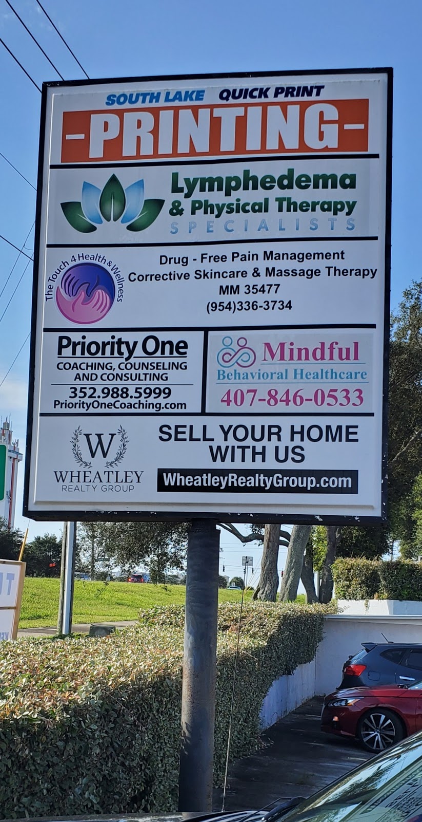 The Touch 4 Health & Wellness LLC | 301 Frontage Rd C, Clermont, FL 34711, USA | Phone: (954) 336-3734