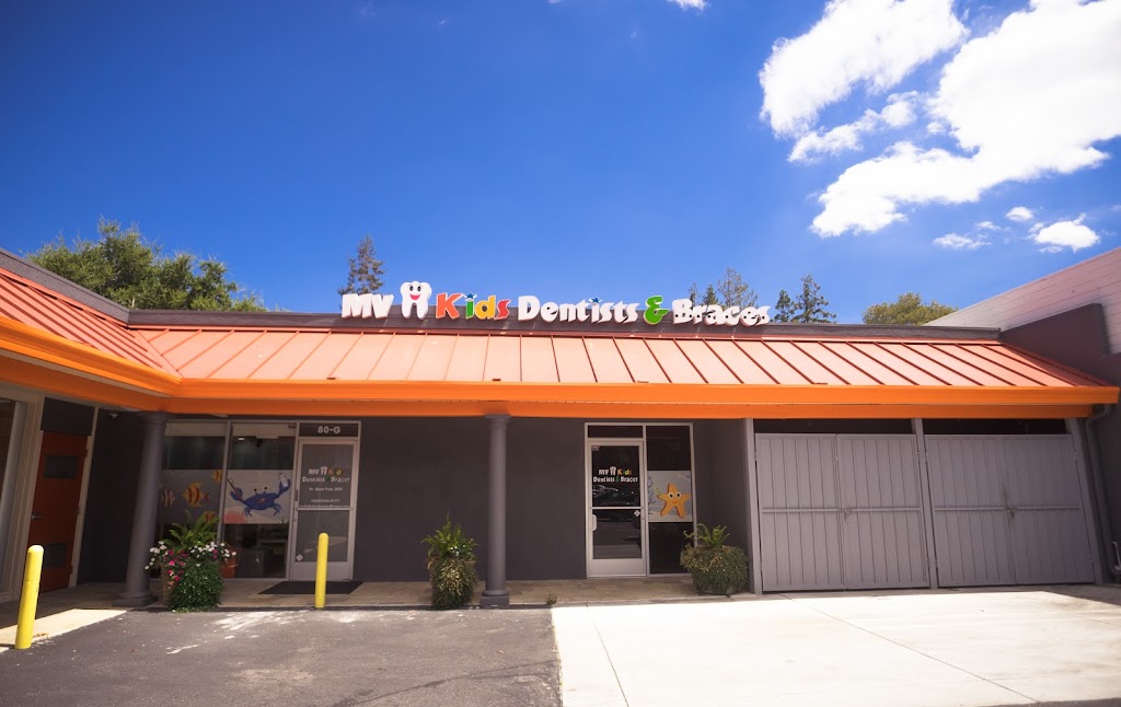 MV Kids Dentists and Braces | 80 W El Camino Real suite g, Mountain View, CA 94040, USA | Phone: (650) 426-0777