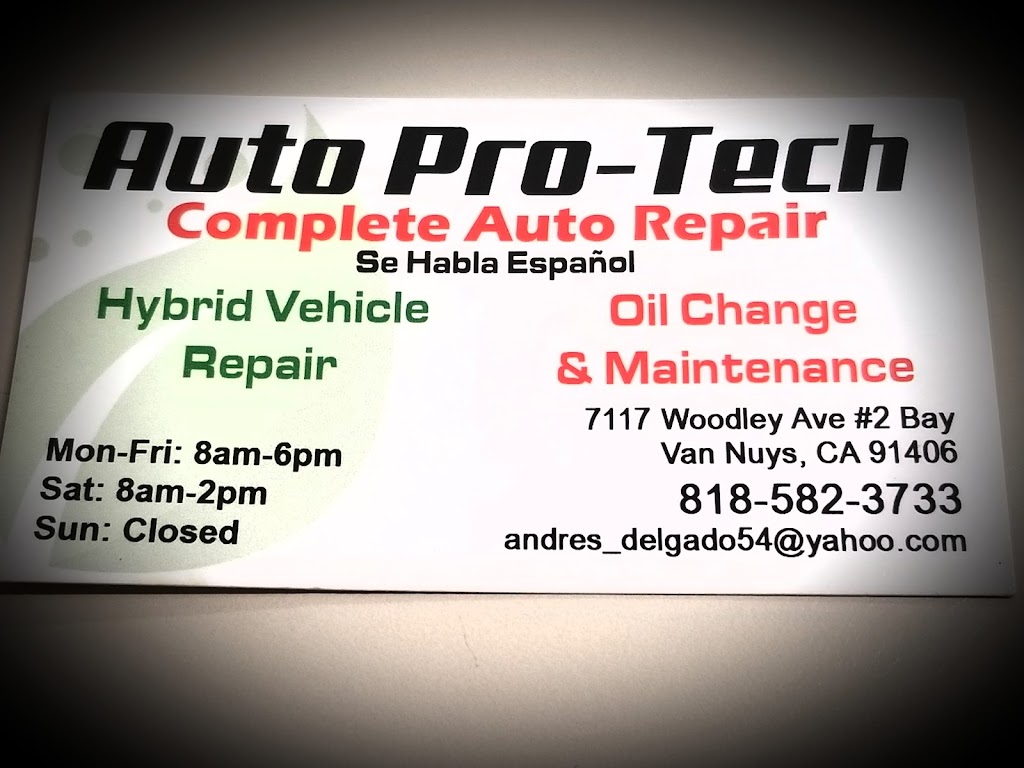 Auto Pro-Tech | 7117 Woodley Ave #2 Bay, Van Nuys, CA 91406, USA | Phone: (818) 582-3733