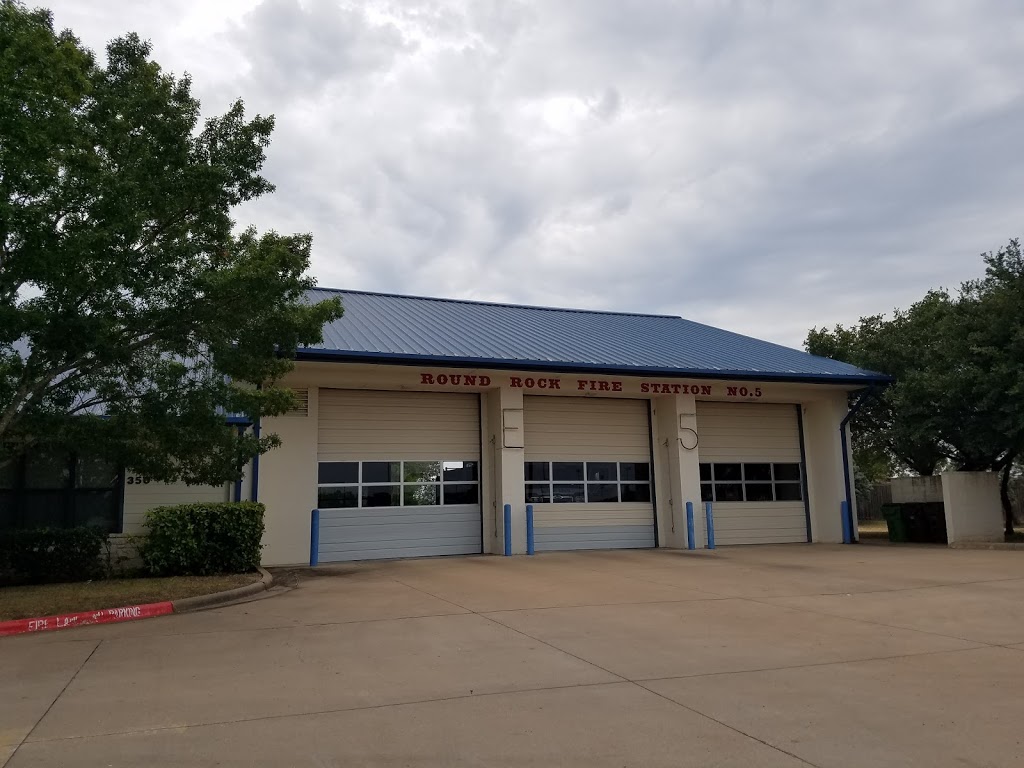 Round Rock Fire Station 5 | 350 Deep Wood Dr, Round Rock, TX 78681, USA | Phone: (512) 218-5590