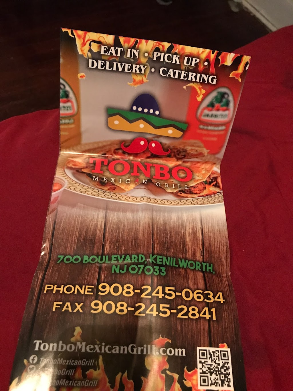 Tonbo Mexican Grill | 700 Boulevard, Kenilworth, NJ 07033 | Phone: (908) 245-0634
