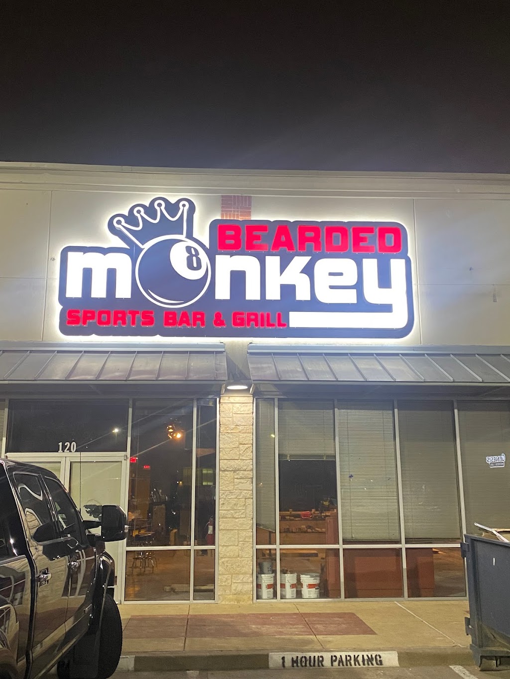 Bearded Monkey Sports Bar & Grill | 104 E US Hwy 80 # 120, Forney, TX 75126, USA | Phone: (972) 357-7781