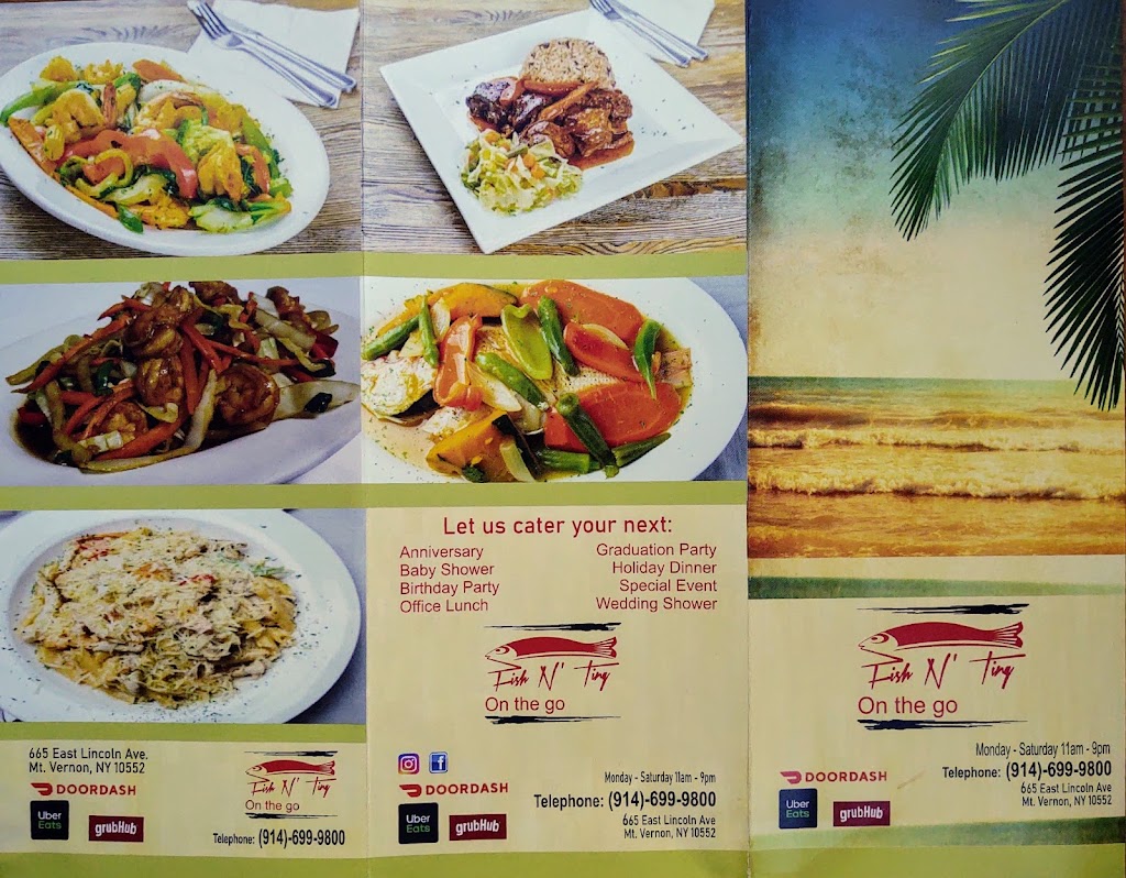 Fish N Ting On The Go | 665 E Lincoln Ave, Mt Vernon, NY 10552, USA | Phone: (914) 699-9800