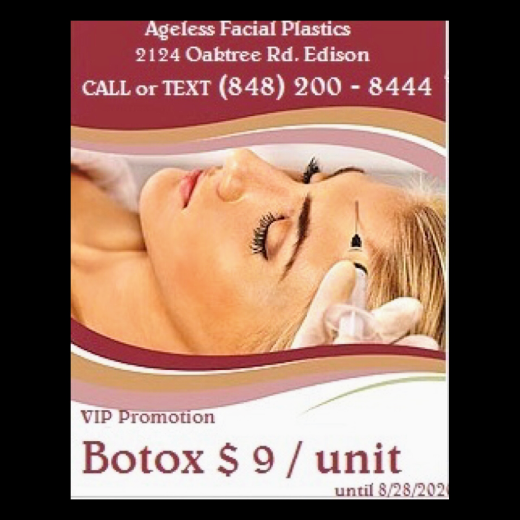 Ageless Facial Plastics Assoc. | 2124 Oak Tree Rd, Edison, NJ 08820, USA | Phone: (848) 200-8444