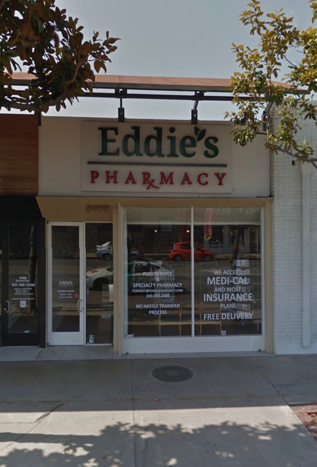 Eddies Pharmacy | 8408 Beverly Blvd, Los Angeles, CA 90048, USA | Phone: (310) 358-2400