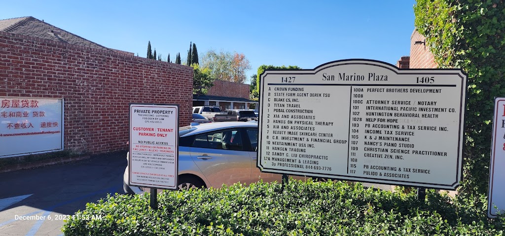 BD Insurance Solutions | 1427 San Marino Ave Ste 11, San Marino, CA 91108, USA | Phone: (626) 310-1818