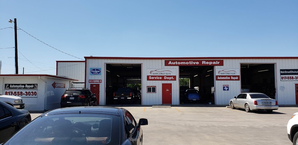 Main Street Elite Automotive Repair | 316 W Kilpatrick St, Cleburne, TX 76033, USA | Phone: (817) 558-3030