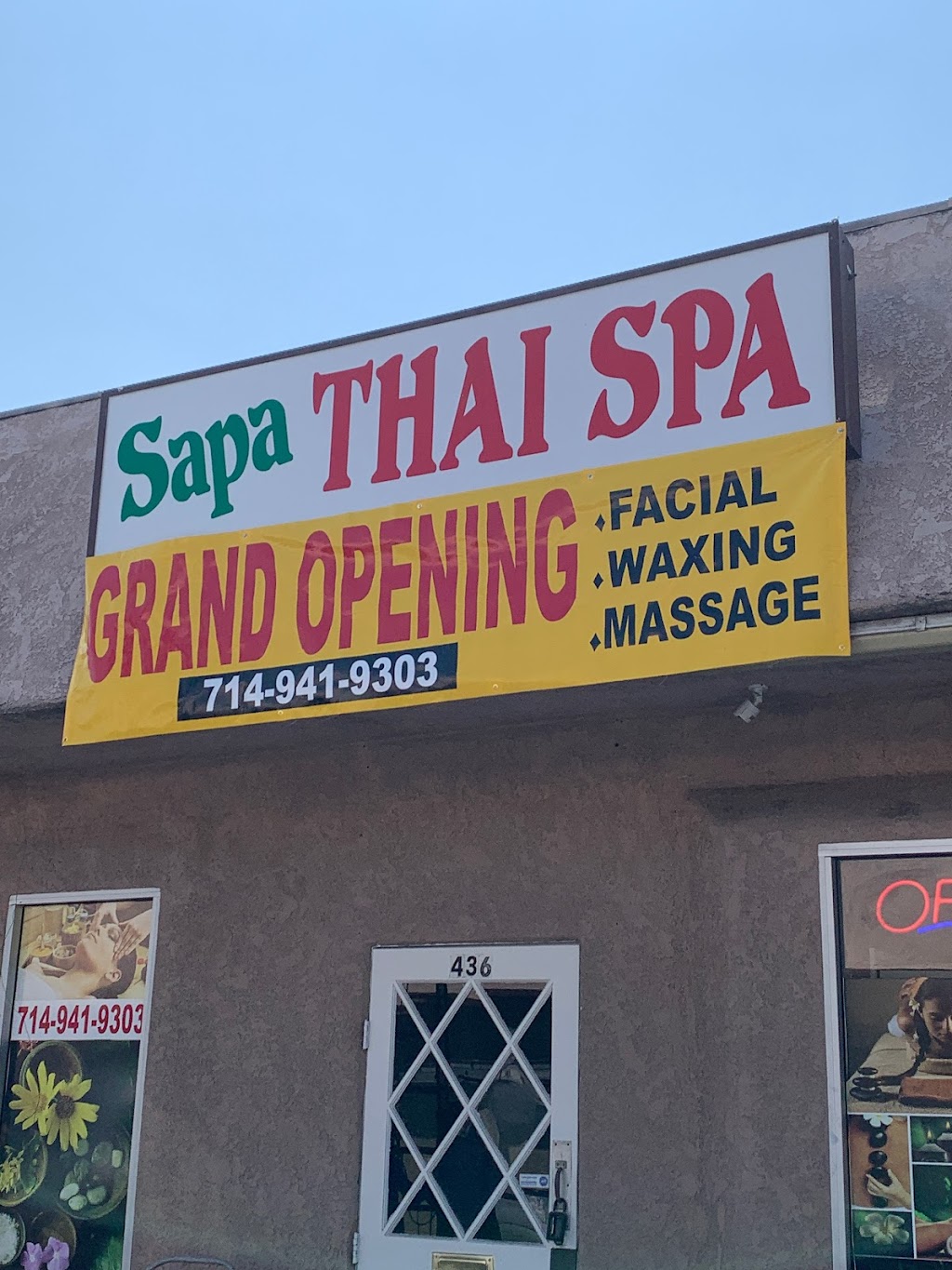 Sapa Thai Spa | 436 N Tustin St, Orange, CA 92867, USA | Phone: (714) 941-9303