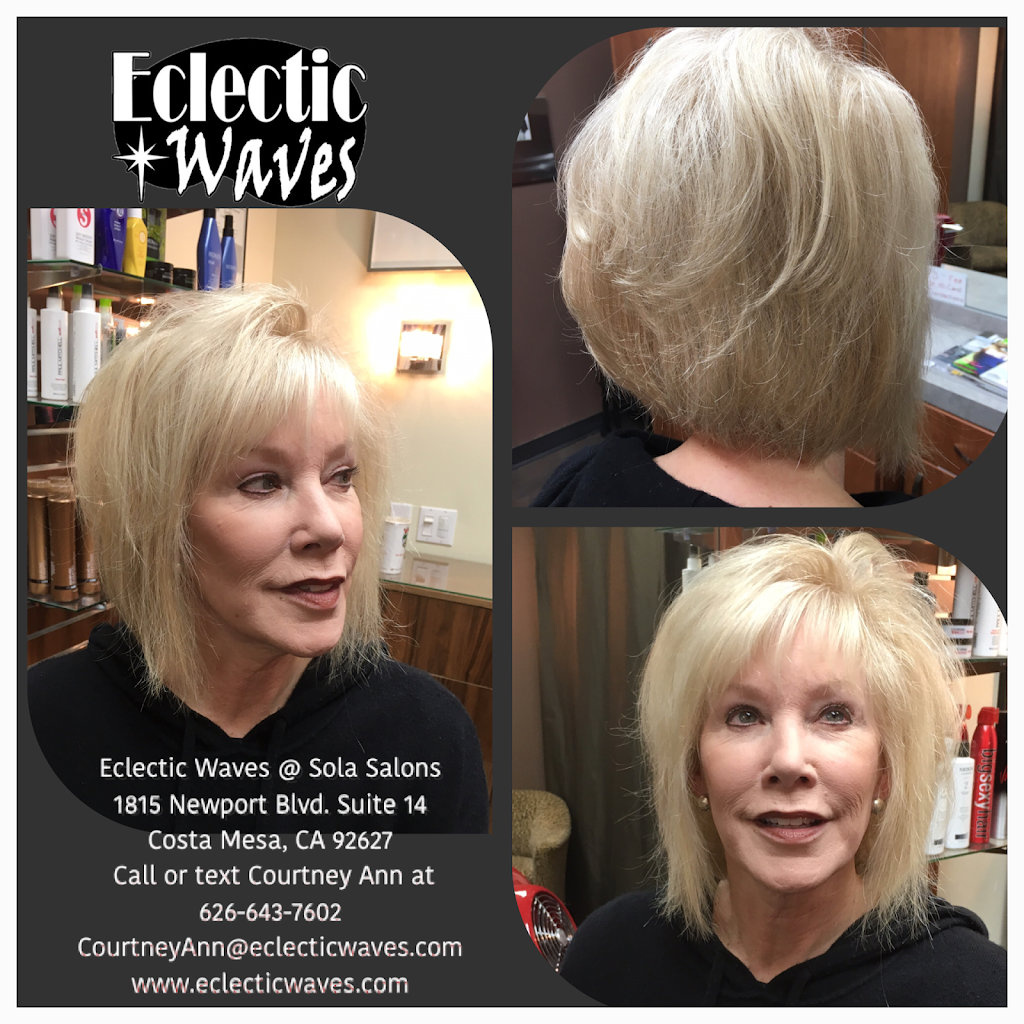 Eclectic Waves Mobile Hair Salon | 200 Paris Ln, Newport Beach, CA 92663, USA | Phone: (626) 643-7602