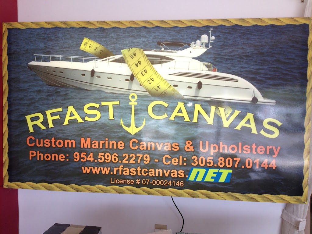 R Fast Canvas Inc | 4690 N Powerline Rd, Pompano Beach, FL 33073, USA | Phone: (305) 807-0144