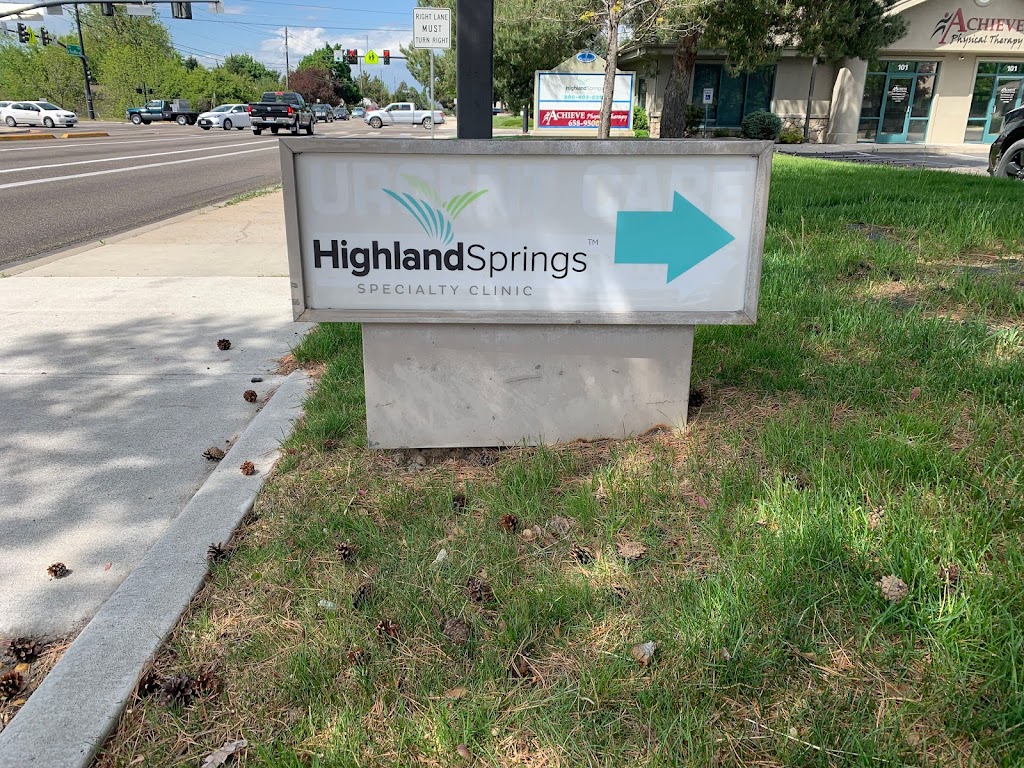 Highland Springs Specialty Clinic | McMillan & Five Mile, 4750 N Five Mile Rd, Boise, ID 83713, USA | Phone: (208) 996-0931