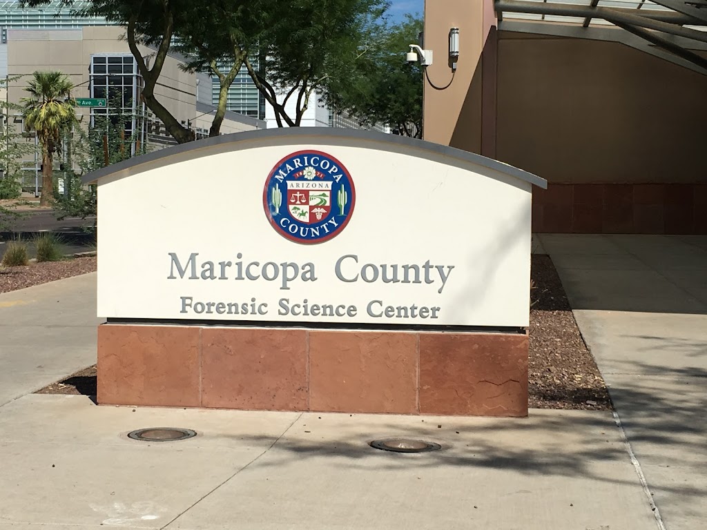 Forensic Science Center | 701 W Jefferson St, Phoenix, AZ 85007, USA | Phone: (602) 506-3322